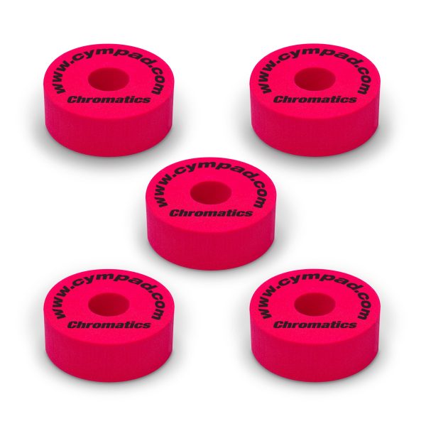 Cympad Chromatics Red 40 15mm Cymbal Pad – Set of 5 Sale