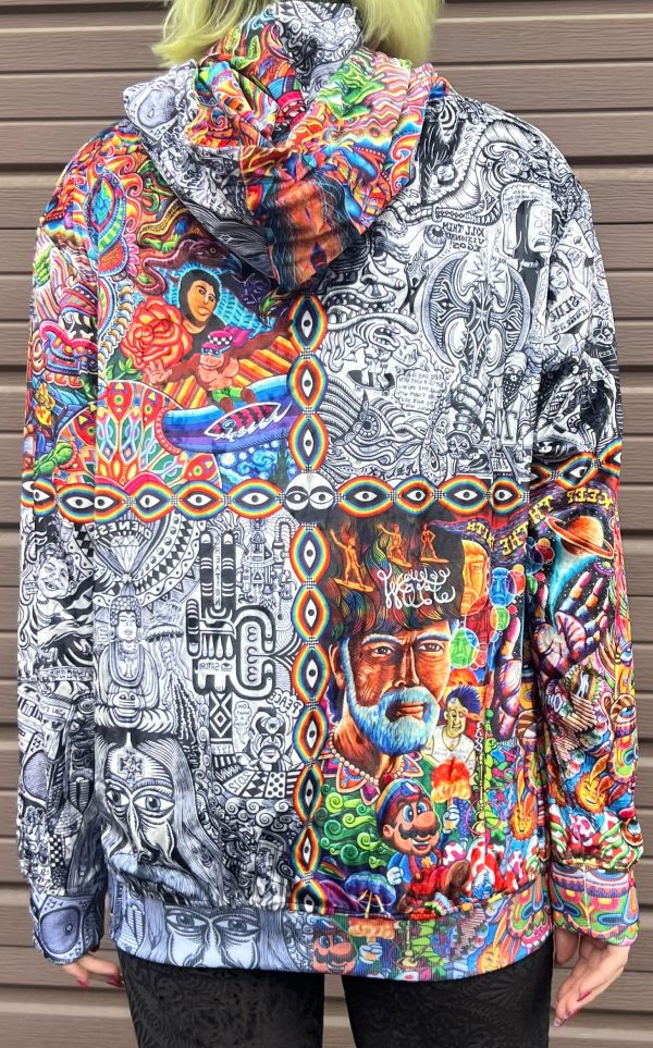 Chris Dyer -  Chaos Culture Jam  - Zip Up Hoodie For Discount