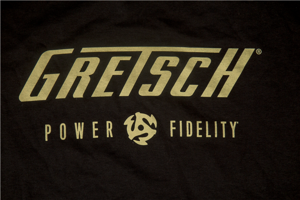 Gretsch Power & Fidelity Logo T-shirt Online