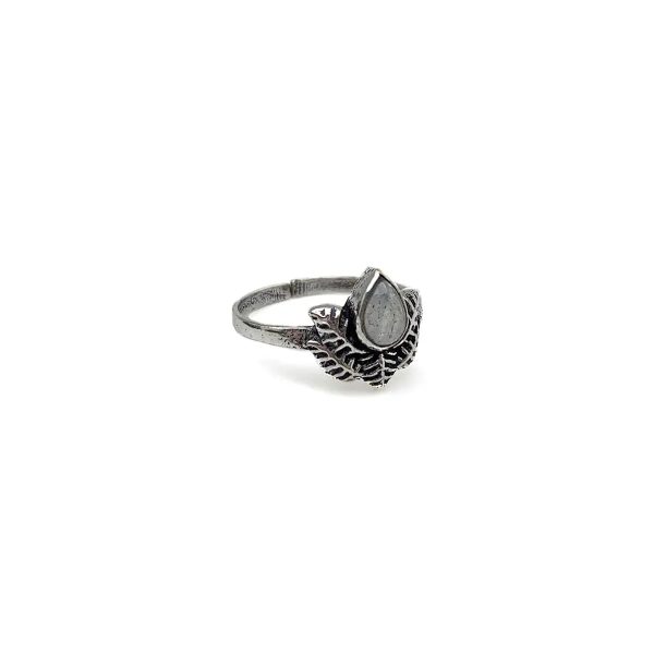 Anju Jewelry - Labradorite Ring - Silver Discount