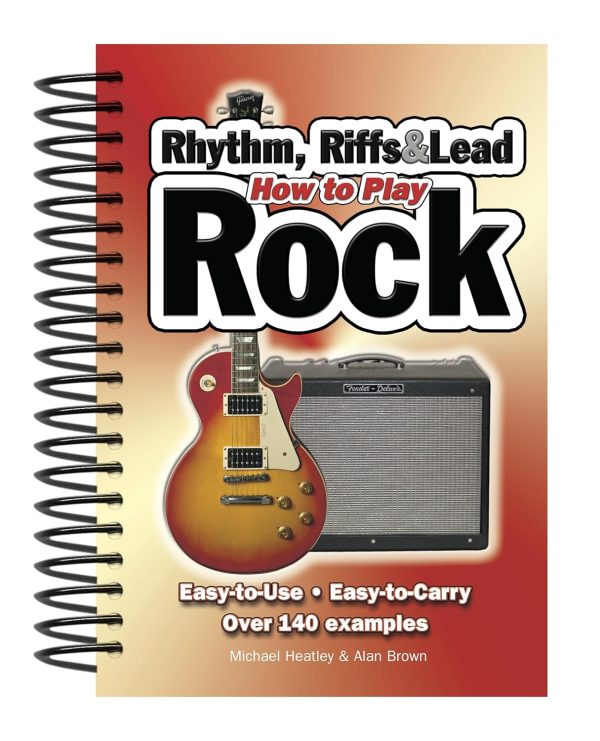 Rhythm, Riffs & Lead How to Play Rock - Heatley & Brown (for guitar) on Sale