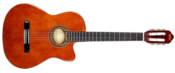 Valencia VC104HTC Full Size (4 4) with narrow neck Classical Guitar inc. gig bag For Cheap