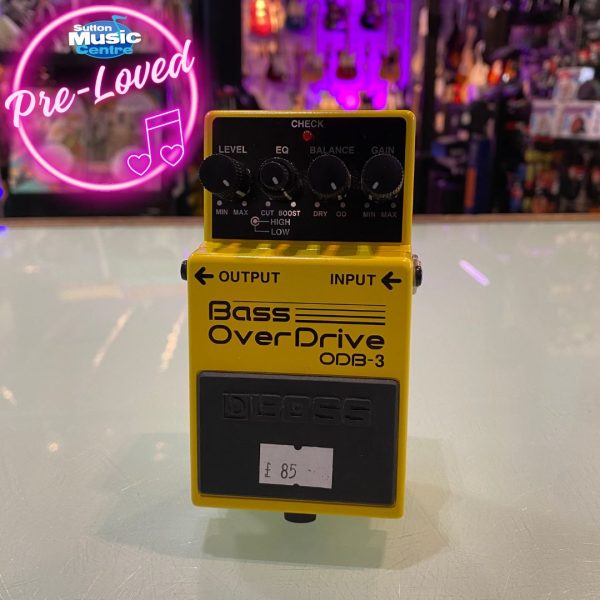 (Pre-Loved) Boss ODB-3 Bass Over Drive Discount