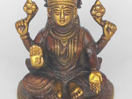 Brass Vishnu Statue- Gold Sale