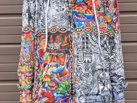 Chris Dyer -  Chaos Culture Jam  - Zip Up Hoodie For Discount