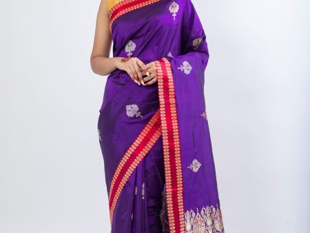 Katan Silk Kadhua Saree in sona rupa Online Hot Sale