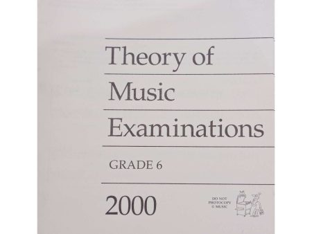 ABRSM Music Theory Past Exams 2004 For Sale