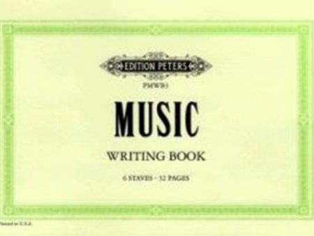 Music Writing Book - Edition Peters Online