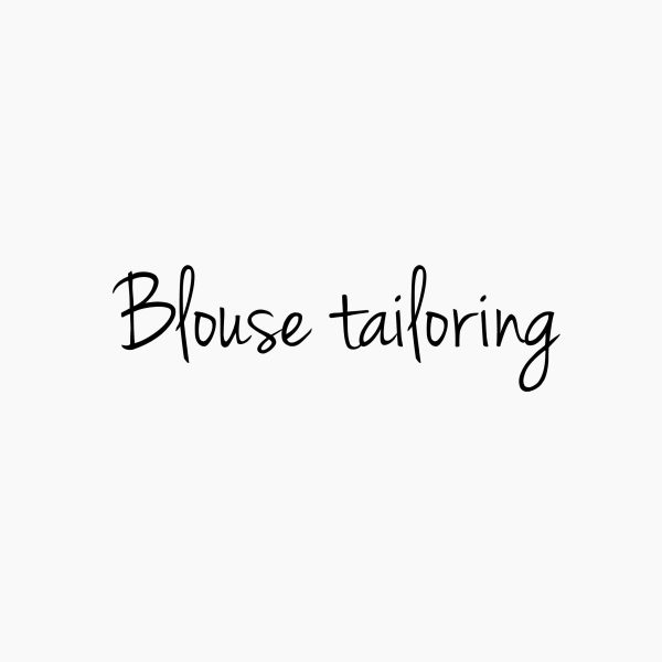 BLOUSE TAILORING Online Sale