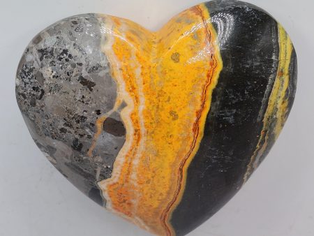 Bumble Bee Jasper Hearts For Sale