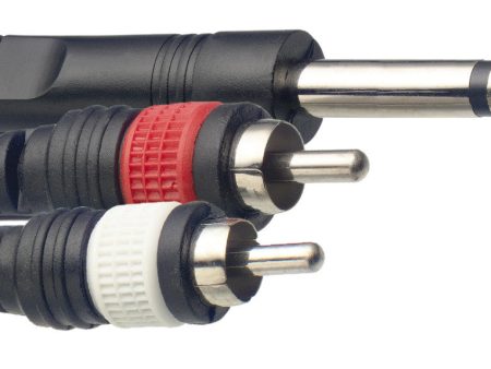 Stagg S Series Y-Cable Jack (Mono)   2x RCA Online