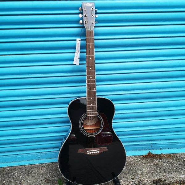 Vintage V300 Acoustic Folk Guitar Package (inc. gigbag, Strap, Tuner, Pics & Spare Strings) on Sale