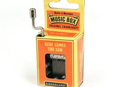 Hand Crank Music Box Beatles Here Comes The Sun Online Hot Sale