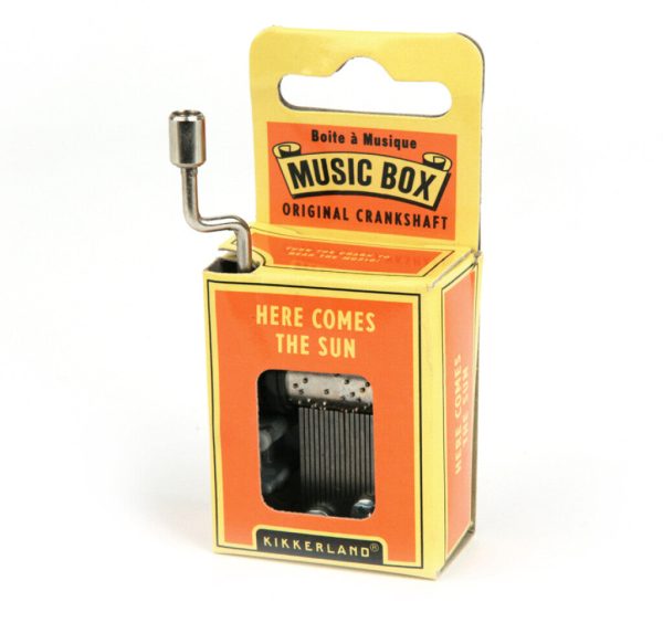 Hand Crank Music Box Beatles Here Comes The Sun Online Hot Sale