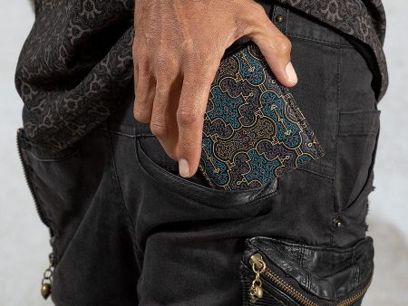 SOL Seed of Life -  Shipibo  Zip Wallet For Cheap