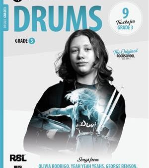 Rockschool Drum Exam Book - Grade 3 (2024) For Cheap