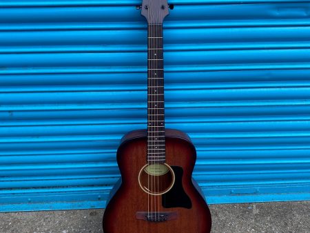 Adam Black O-2 Travel Guitar - Vintage Sunburst  Inc Gig Bag Online Sale