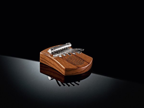 MEINL Sonic Energy Solid  Flower of Life  Mini Kalimba - 8 notes   Red Zebrawood Online now