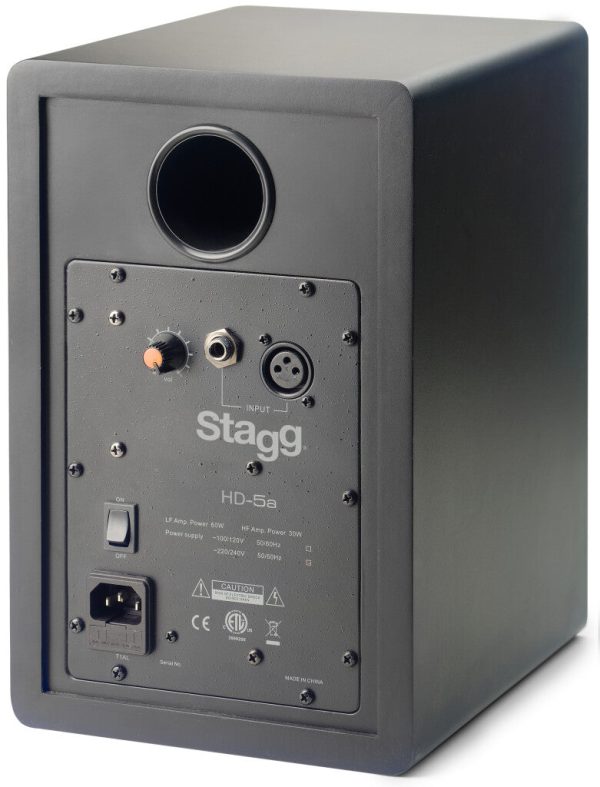 Stagg 5’’ 2-way Active Studio Monitor HD5A-0 (single) Discount