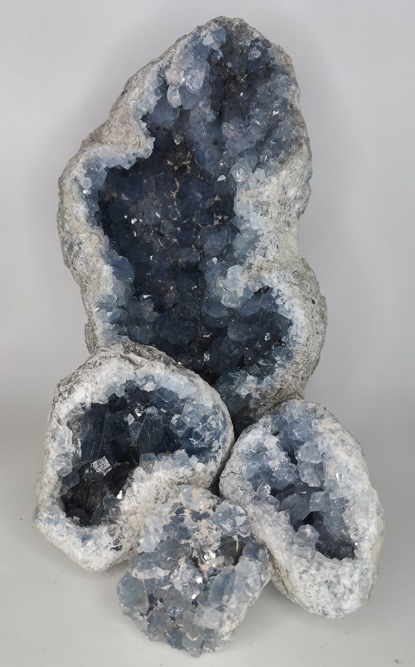 Celestite Clusters For Discount