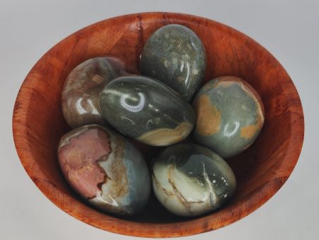 Polychrome Jasper Palm Stones Online