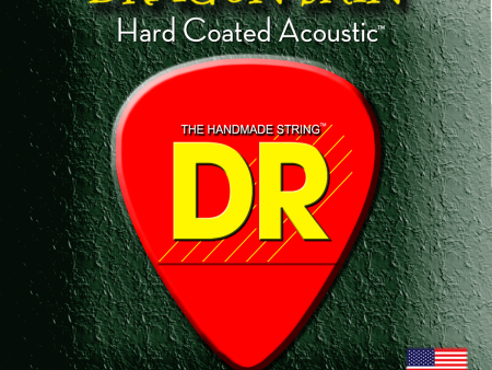 DR Strings Dragon Skin Acoustic Medium Lite 2Pk For Cheap