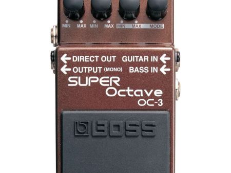 Boss OC-3 Super Octave Pedal Online Hot Sale