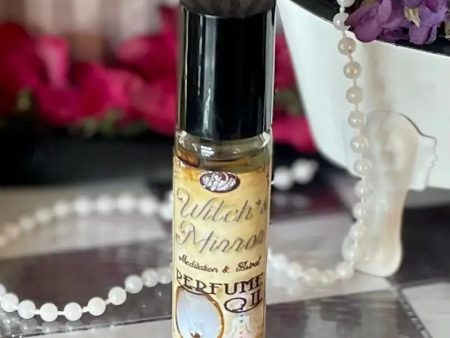 Black Dahlia Boutique - Witches Mirror Astral Travel Meditation Perfume Oil Online now