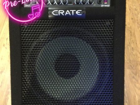 (Pre-Loved) Crate BT1000 Bass Guitar Amplifier Hot on Sale