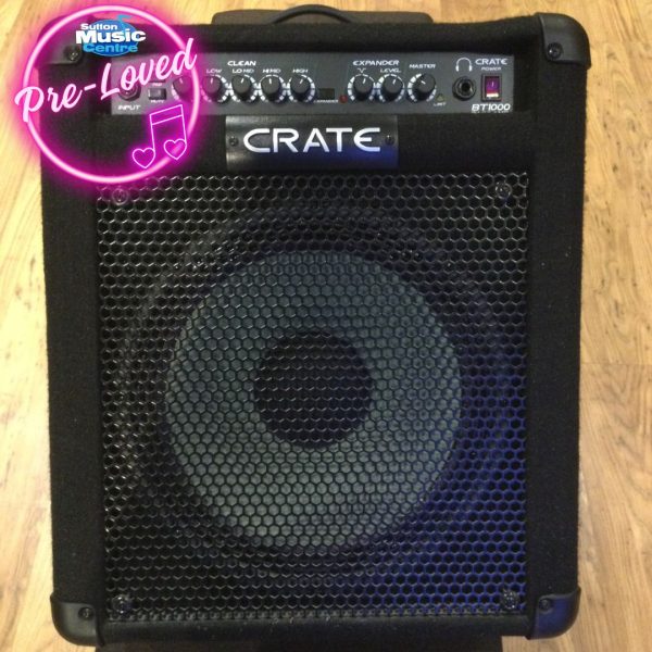 (Pre-Loved) Crate BT1000 Bass Guitar Amplifier Hot on Sale