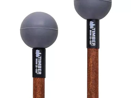 Timber Drum Hard Rubber Mallets with Birch Handles Hot on Sale