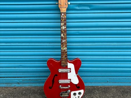 (Pre-Loved) Jedson Semi-Hollow Electric Guitar Discount