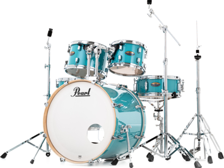 Pearl Decade Maple 20  Ice Mint 5 Piece Drum Kit including Hardware Supply