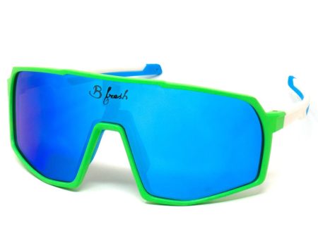 B Fresh - Sun Blockers - White Blue & Green - Slambonies Sale