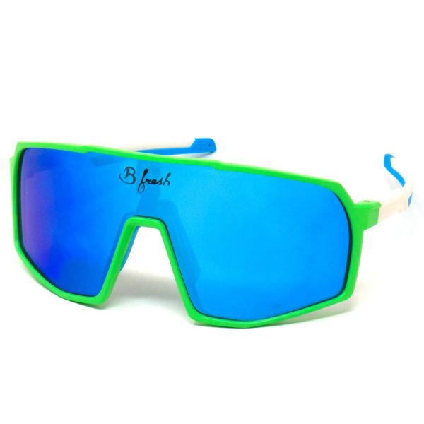 B Fresh - Sun Blockers - White Blue & Green - Slambonies Sale