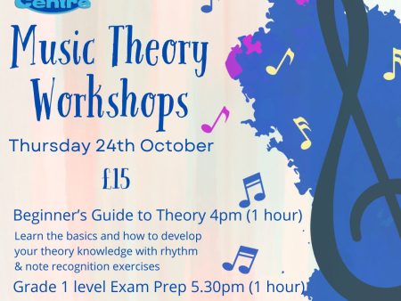 Music Theory Workshop - Thursday 24th October 2024 Discount