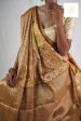 Chikoo Colour Kalamkari Pure Tusser Saree Online Hot Sale