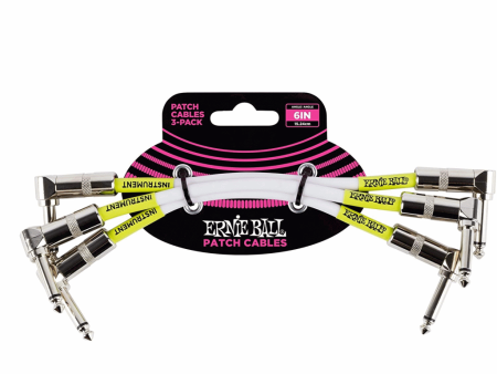 Ernie Ball Patch Cables 3 Pack 6  Online Sale