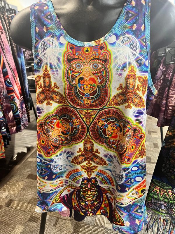 Chris Dyer  Fractal Dimension  - Tank Top For Sale