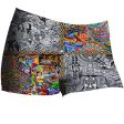 *NOW IN CRUSHED VELVET* Chris Dyer -  Chaos Culture Jam  - Booty Shorts Online Hot Sale