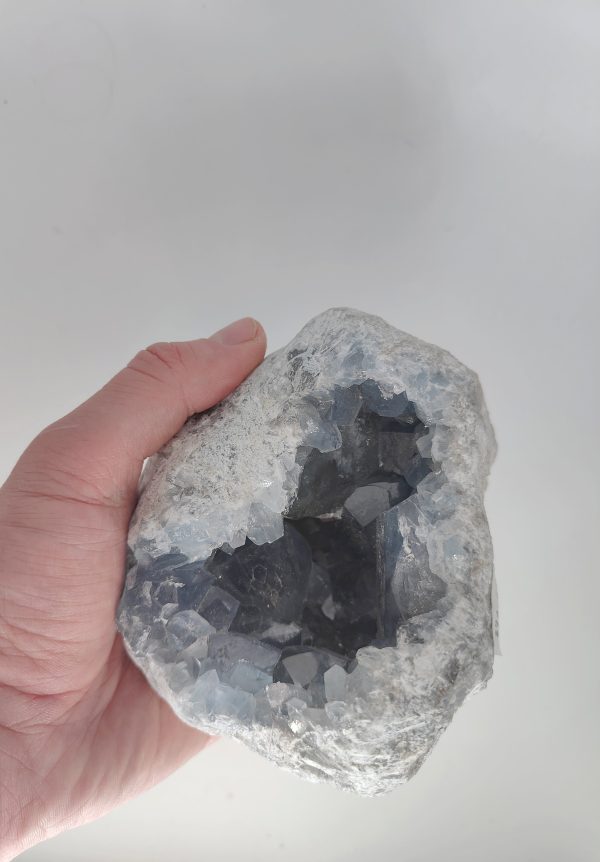 Celestite Clusters For Discount