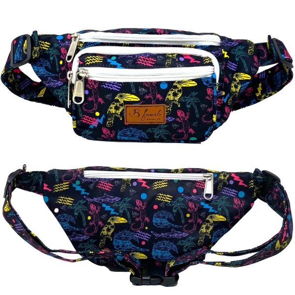 B Fresh - Retro Beach - Fanny Pack For Sale