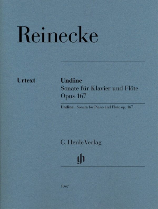 Reinecke - Sonate fur Klavier und Flote Opus 167 - Urtext For Cheap