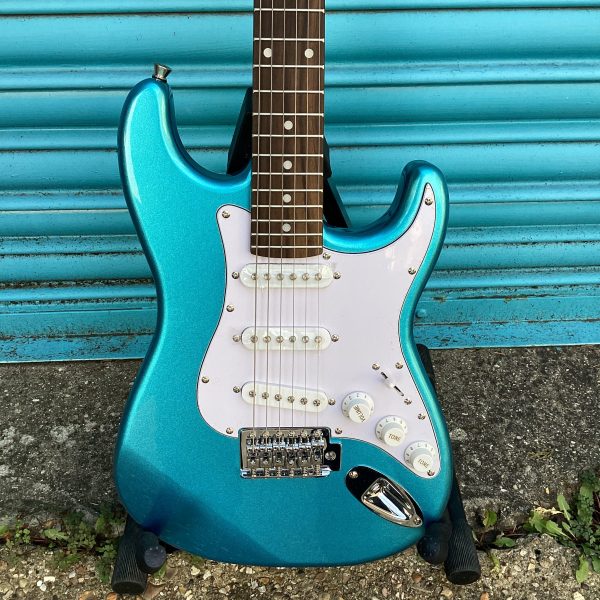 Aria STG Mini Strat Electric Guitar Metallic Blue Online Hot Sale