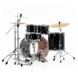 Pearl Export Jet Black 5 Piece Drum Kit including Sabian SBR Cymbals (22 , 10 , 12 , 16 , 14  snare) Supply