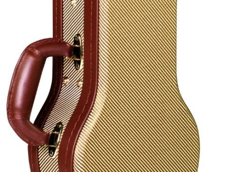 TGI Tenor Ukulele Tweed Wood Hard Case Cheap