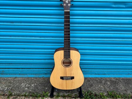 Cort Earth Mini Electro Acoustic Guitar With Solid Adirondack Spruce Top Inc. Gig Bag Cheap