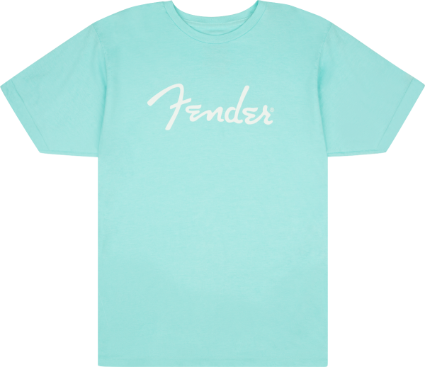 Fender Spaghetti Logo Tee - Daphne Blue Supply