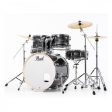 Pearl Export Graphite Silver Twist 5 Piece Drum Kit including Sabian SBR Cymbals (22 , 10 , 12 , 16 , 14  snare) Supply