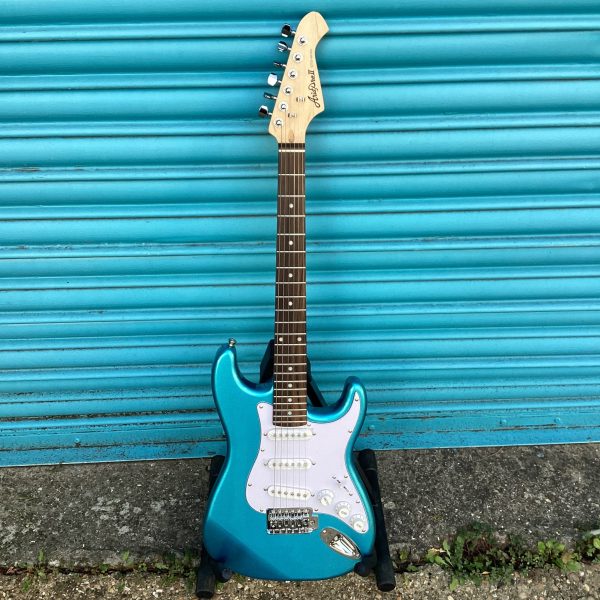 Aria STG Mini Strat Electric Guitar Metallic Blue Online Hot Sale